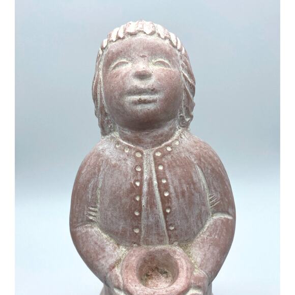 Vintage‎ Isabel Bloom retired Pink "Hope Angel" Artist Signed 1996 Candle holder - Picture 2 of 7